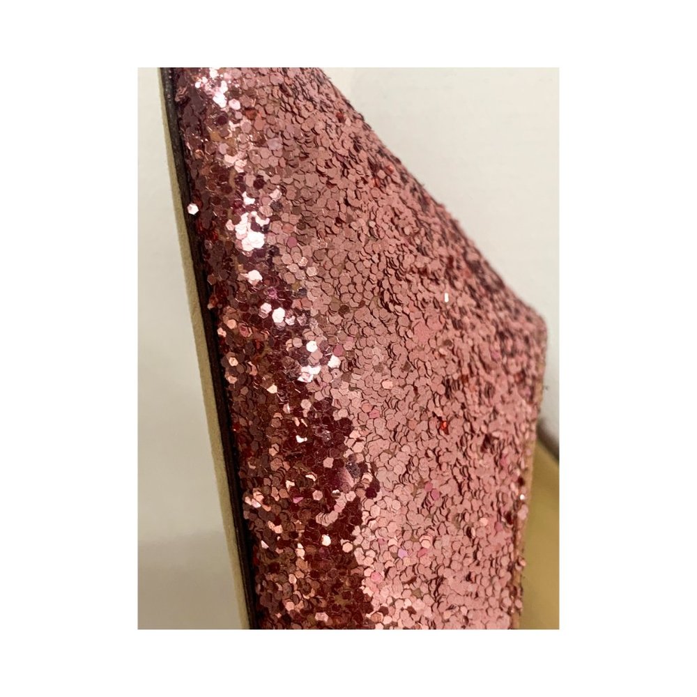 NIB Jimmy Choo Erin 85 Slingback Pumps Pink Glitter EU35.5 US5.5 $900 - Picture 4 of 14